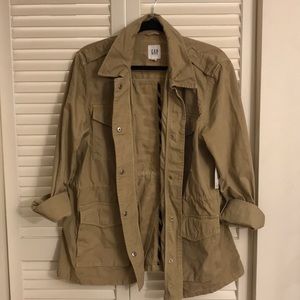 Beige jacket from Gap